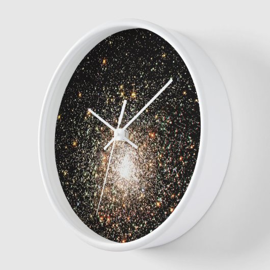Milky Way Star Cluster Wanduhr (Winkel)