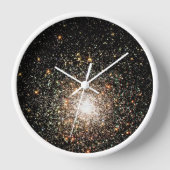 Milky Way Star Cluster Wanduhr (Vorderseite)