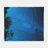 Milky way starry sky sky star fleecedecke (Vorderseite (Horizontal))