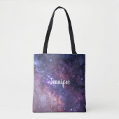 Milky Way Stars Sky Galaxy Elegante Hochzeit Tasche (Vorderseite)
