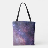 Milky Way Stars Sky Galaxy Elegante Hochzeit Tasche (Rückseite)