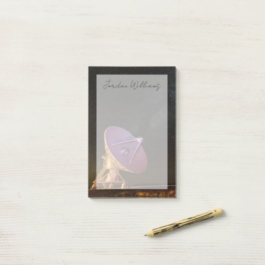 Milky-Way-Teleskop San Agustin Post-it Klebezettel (Auf Schreibtisch)