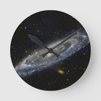 Milkyway Galaxie-Kunst Runde Wanduhr