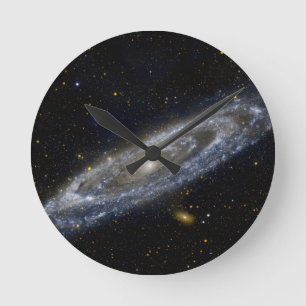 Milkyway Galaxy Art Runde Wanduhr