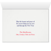 Mill auf der Rhode Island Weihnachtskarte (Innenansicht Horizontal (Unten))