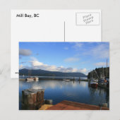 Mill Bay Postkarte (Vorne/Hinten)