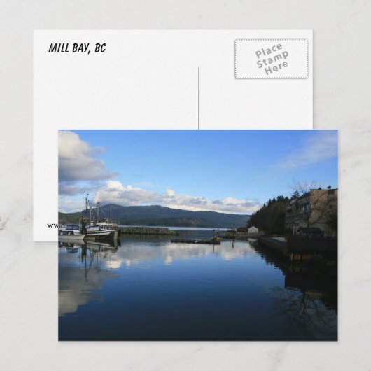 Mill Bay Postkarte (Vorne/Hinten)