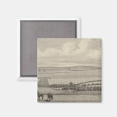 Mill Brae Ranch, Kansas Magnet (Vorderseite/Rückseite)