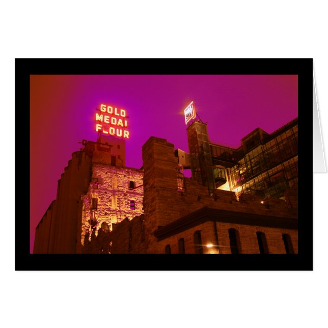 Mill City at Night (Vorderseite (Horizontal))