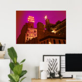 Mill City at Night Poster (Heimbüro)