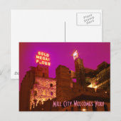 Mill City at Night Postkarte (Vorne/Hinten)