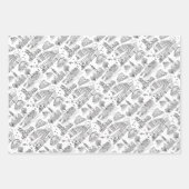 Mill City Toile Geschenkpapier Set (Vorderseite 2)