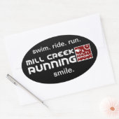 Mill Creek Club Oval Stickers (Umschlag)