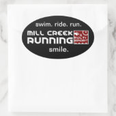 Mill Creek Club Oval Stickers (Tasche)