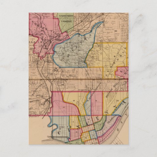 Mill Creek, Ohio Postkarte (Vorderseite)