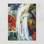 Mill Franz Marc Abstrakt Postkarte (Vorderseite)