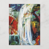 Mill Franz Marc Abstrakt Postkarte (Vorderseite)