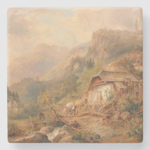 Mill in der Nähe von Steierling, Oberösterreich, E Steinuntersetzer