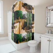 Mill Scene Duschvorhang (Beispiel)