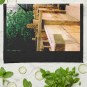 Mill Scene Geschirrtuch (Gefaltet)