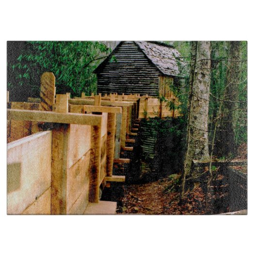 Mill Scene Schneidebrett (Vorderseite)
