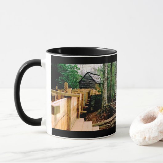 Mill Scene Tasse (Mit Donut)