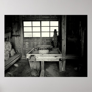 Mill Stone Poster
