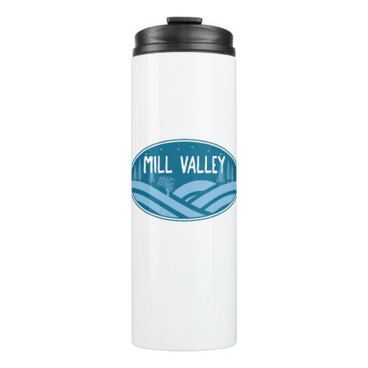 Mill Valley Kalifornien Außenbereich Thermosbecher (Vorderseite)