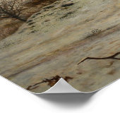 Millais - Blasen Sie Ihr Winter Wind Poster (Ecke)