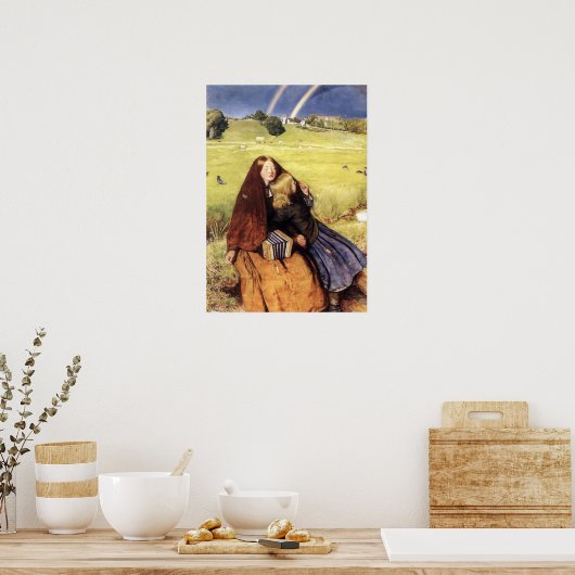 Millais - Das Blinde Mädchen 1856 Poster (Küche)