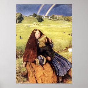 Millais - Das Blinde Mädchen 1856 Poster