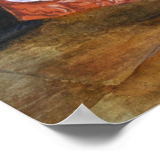 Millais - Das Minuet 1866 Poster (Ecke)