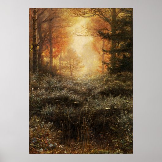 Millais - Dew-Drenched Furze Poster (Vorne)