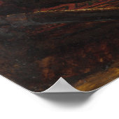 Millais - Die Rettung Poster (Ecke)