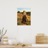 Millais - Die Tochter des Bauern Poster (Küche)