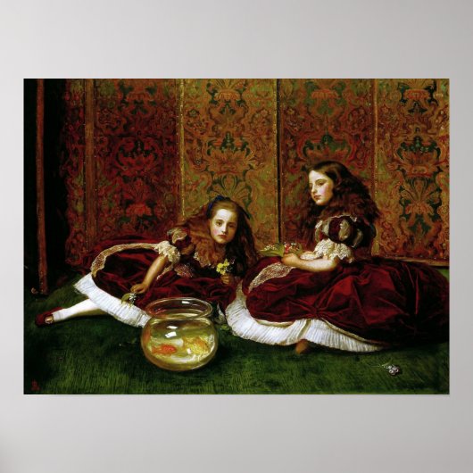 Millais - Freizeitzeiten 1864 Poster (Vorne)