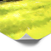 Millais - Gewartet 1854 Poster (Ecke)