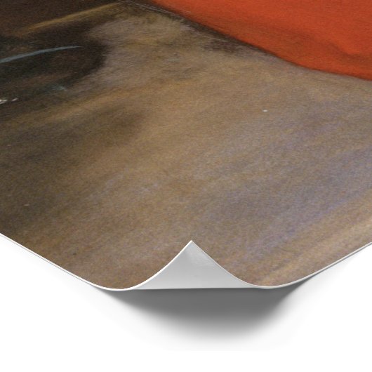 Millais - Joan Of Arc Poster (Ecke)