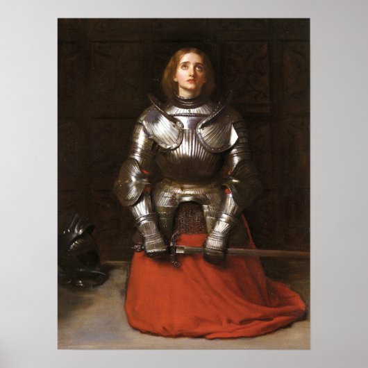 Millais - Joan Of Arc Poster (Vorne)