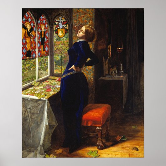Millais - Mariana Poster (Vorne)
