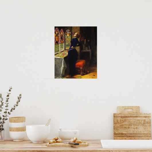 Millais - Mariana Poster (Küche)