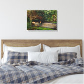 Millais Ophelia CC0496 Leinwanddruck (Insitu (Schlafzimmer))