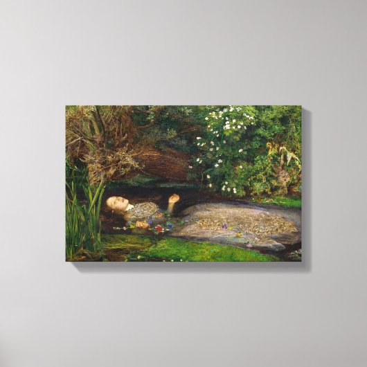 Millais Ophelia CC0496 Leinwanddruck (Vorderseite)