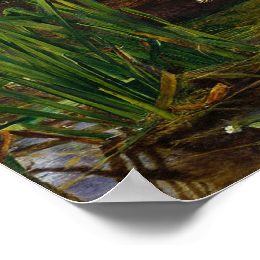 Millais - Ophelia Poster (Ecke)