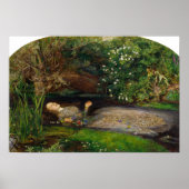 Millais - Ophelia Poster (Vorne)