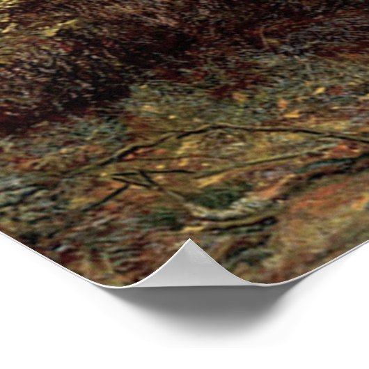 Millais - Scotch Firs 1873 Poster (Ecke)