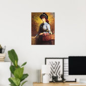 Millais - Sweet Emma Morland 1892 Poster (Heimbüro)