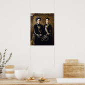 Millais - Twins Grace and Kate Hoare 1876 Poster (Küche)