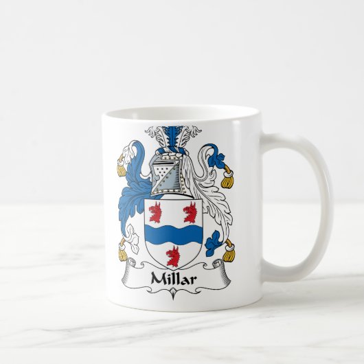 Millar Familienwappen Kaffeetasse (Rechts)