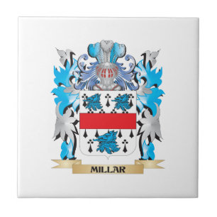 Millar Wappen - Familienwappen Fliese